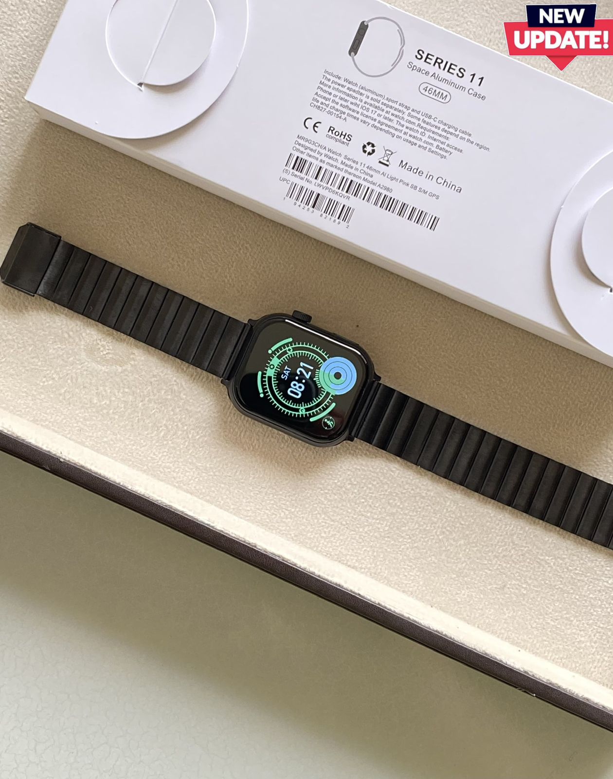 Premium Magnetic Strap Smart Watch TK iWatch 11