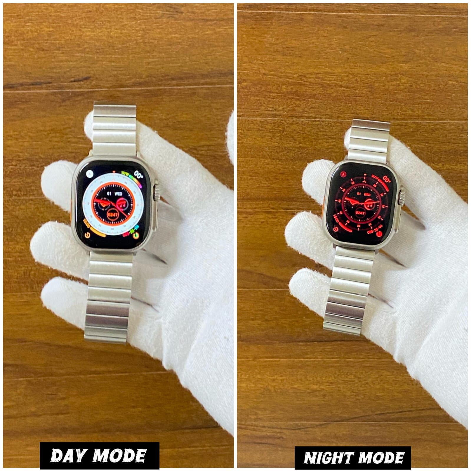 Titanium Silver Edition with Premium Metal Strap Ultra 2
