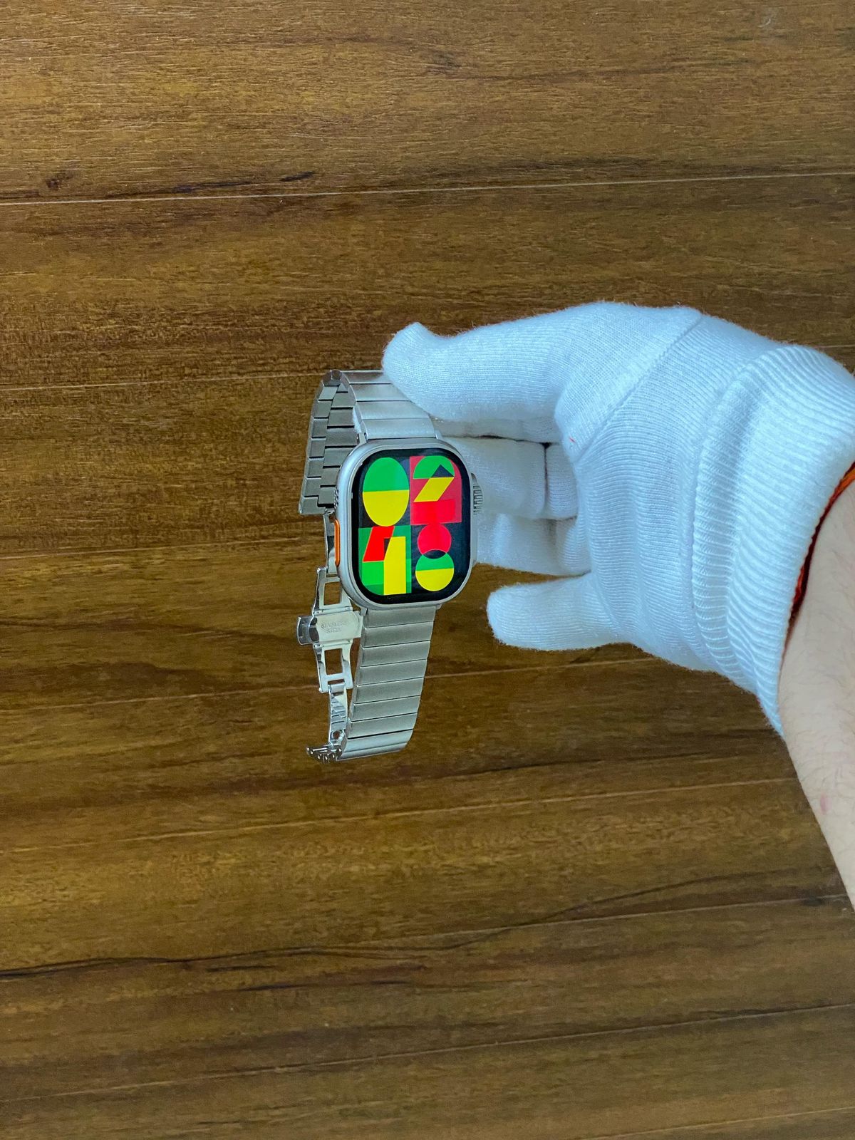 Titanium Silver Edition with Premium Metal Strap Ultra 2