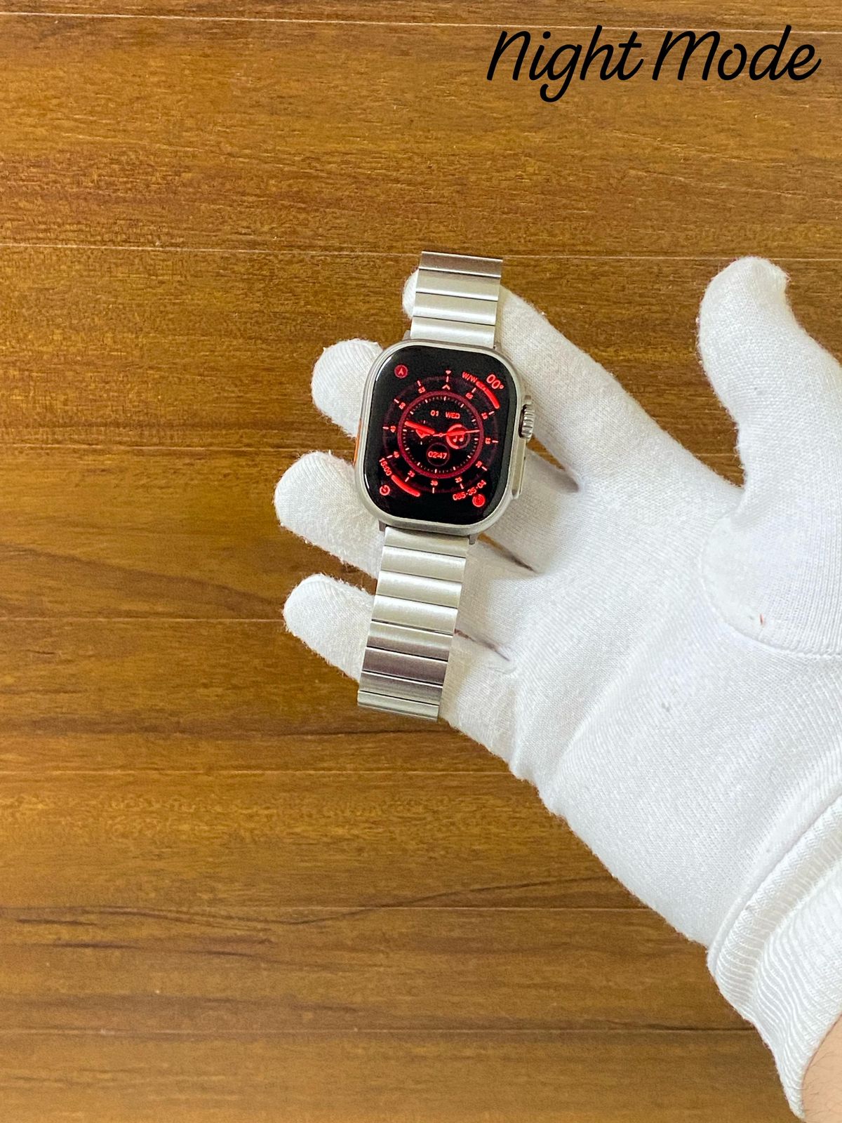 Titanium Silver Edition with Premium Metal Strap Ultra 2