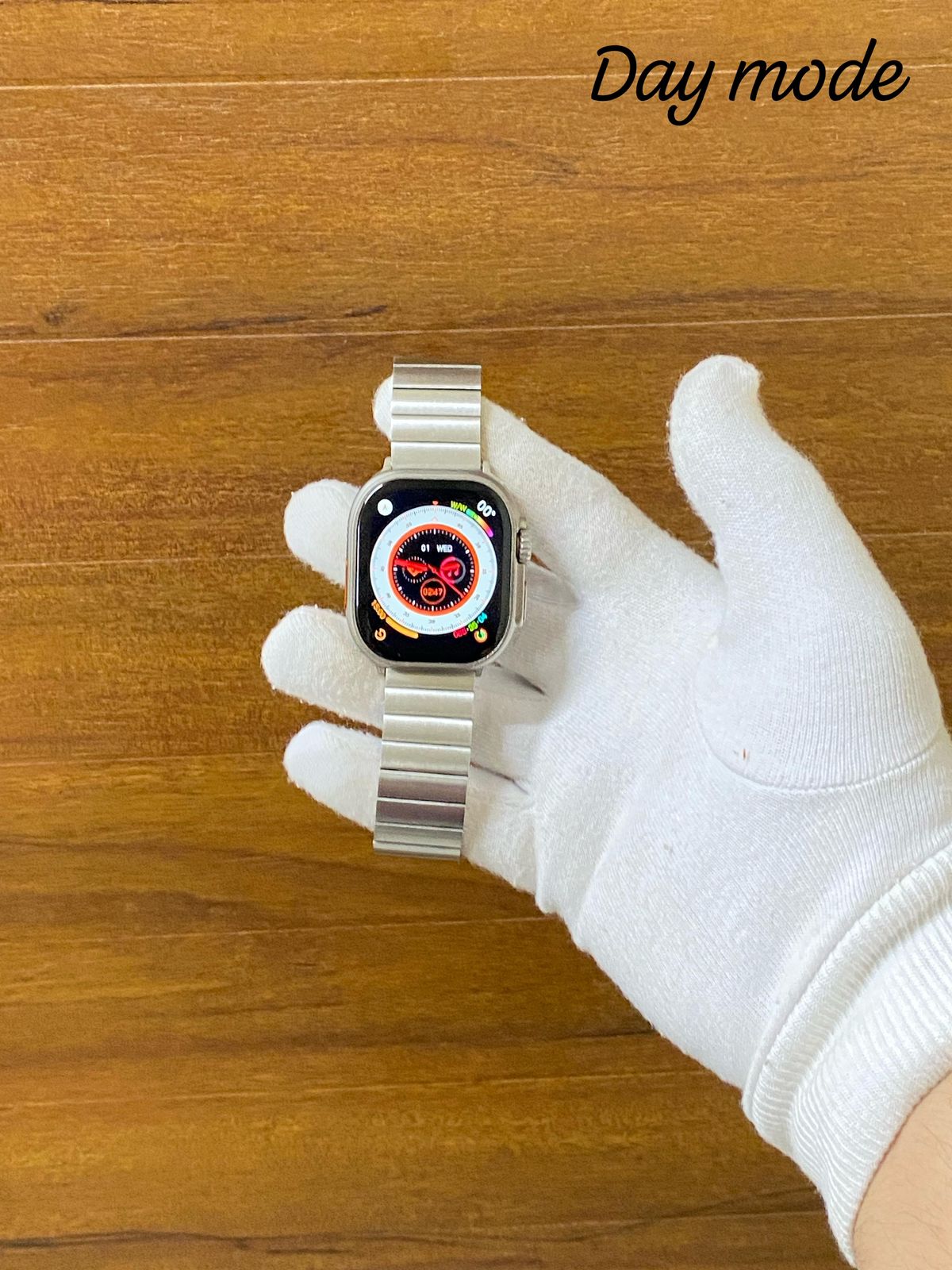 Titanium Silver Edition with Premium Metal Strap Ultra 2
